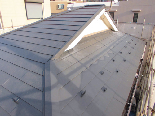 西東京市葺き替え工事後